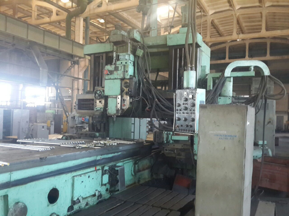 Longitudinal planing machine 7B216 Planing Machines Planing