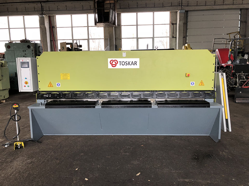 Гидравлические ножницы с ЧПУ TOSKAR EASYCUT 3106 | Гидравлические ...